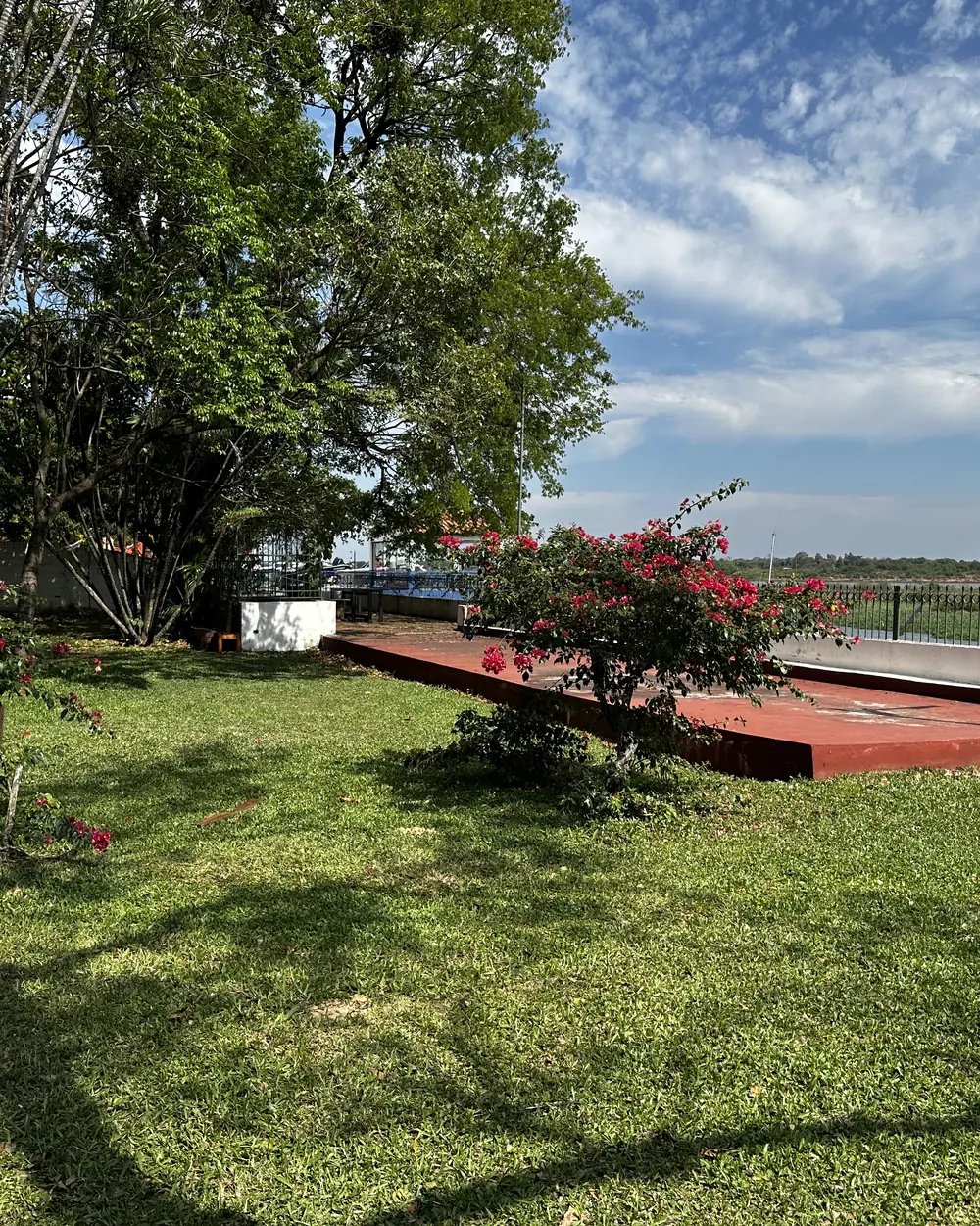 El río Paraguay desde La Casona